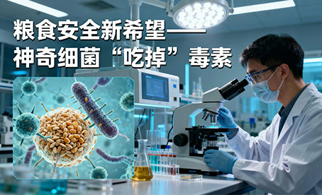 粮食安全新希望——神奇细菌“吃掉”毒素